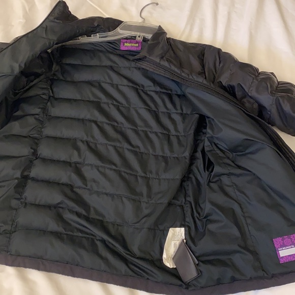 Marmot 700 Down Fill Girls Jacket black XL - Picture 5 of 5